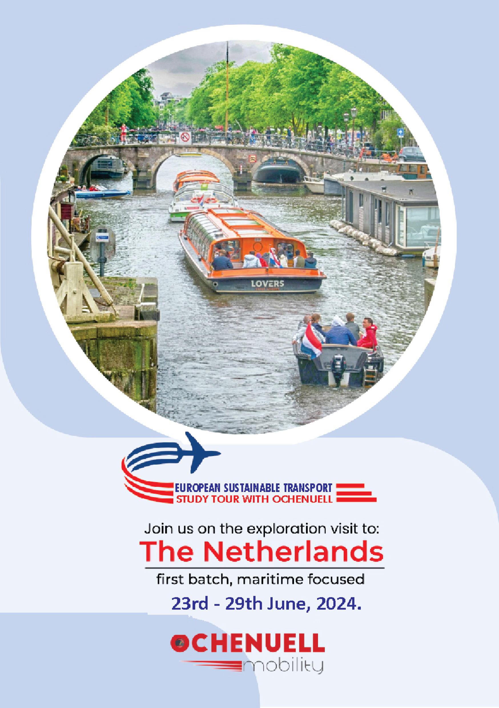 European Sustainable Transport Study Tour with OCHENUELL - Netherlands